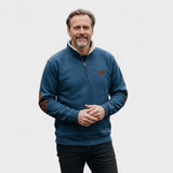 Émeric™ | Sweater de meia zip elegante