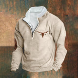Émeric™ | Sweater de meia zip elegante
