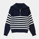 Felix™ | Sweater de Malha com Riscas