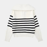 Felix™ | Sweater de Malha com Riscas