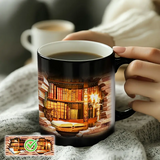 Estante Encantadora Caneca de Cerâmica Térmica