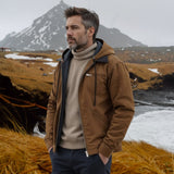 Gaspard™ | Hoodie elegante com fecho éclair