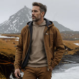 Gaspard™ | Hoodie elegante com fecho éclair