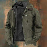 Gaspard™ | Hoodie elegante com fecho éclair