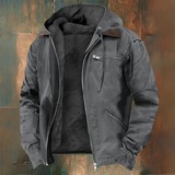 Gaspard™ | Hoodie elegante com fecho éclair