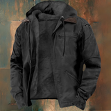 Gaspard™ | Hoodie elegante com fecho éclair