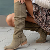 Zavira | Botas de veludo elegantes e quentes para mulheres