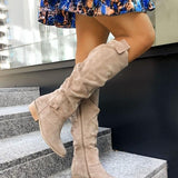 Zavira | Botas de veludo elegantes e quentes para mulheres
