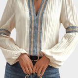 Henriette | Camisa de gola em V