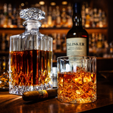 Butelka de whisky - Conjunto de garrafa e copos