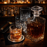 Butelka de whisky - Conjunto de garrafa e copos