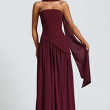 Beatriz™ | Vestido Longo com Corte Sofisticado