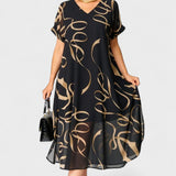Inger | Vestido de decote em V