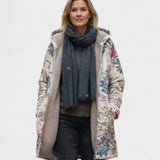 Ivy | Casaco Fleece Forrado Botânico em Tons Pastel