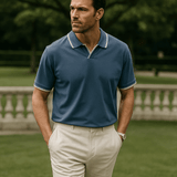 Jesper™ | Polo V-hals Noir