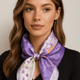 Johanne | Xale de Seda Violetta