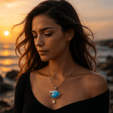 Katrine | Pingente de pérola ondulada