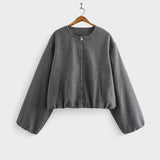 Katrine™ | Jaqueta bomber curta