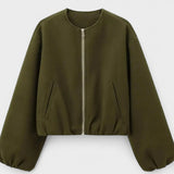 Katrine™ | Jaqueta bomber curta