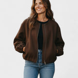 Katrine™ | Jaqueta bomber curta