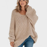 Katrine™ | Pullover leve com gola redonda