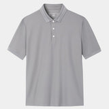 Klaus™ | Polo de Aço Cinza
