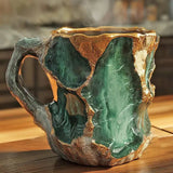 Copo de Café Mineral Infundido em Cristal