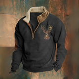 Laurent™ | Sweatshirt com fecho elegante