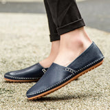 Mocassins de Couro Leves