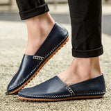 Mocassins de Couro Leves
