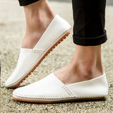 Mocassins de Couro Leves