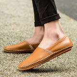 Mocassins de Couro Leves