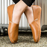 Mocassins de Couro Leves