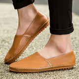 Mocassins de Couro Leves