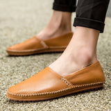 Mocassins de Couro Leves