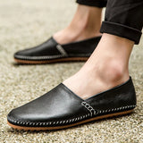 Mocassins de Couro Leves