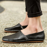 Mocassins de Couro Leves