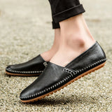 Mocassins de Couro Leves