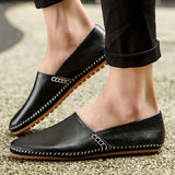 Mocassins de Couro Leves
