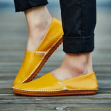 Mocassins de Couro Leves