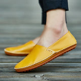 Mocassins de Couro Leves