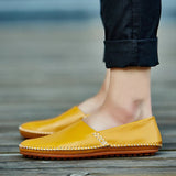 Mocassins de Couro Leves