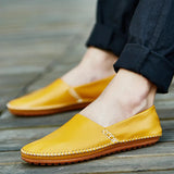 Mocassins de Couro Leves