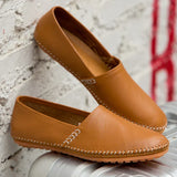Mocassins de Couro Leves