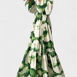 Luna | Vestido maxi florido