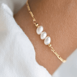 Luna | Pulseira de pérolas