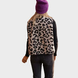 Maja | Colete com padrão de leopardo