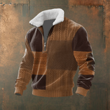 Marcus™ | Sweater masculina elegante com gola de fleece quente