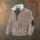 Marcus™ | Sweater masculina elegante com gola de fleece quente