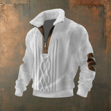 Marcus™ | Sweater masculina elegante com gola de fleece quente